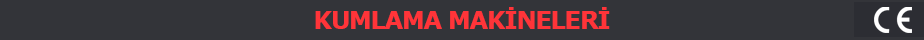 kumlama makinaları